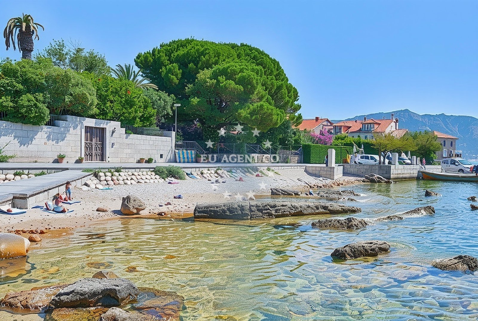Additional view of Moro restaurant in Restaurant on the island Stupe, South Dalmatia, Croatia photo 7