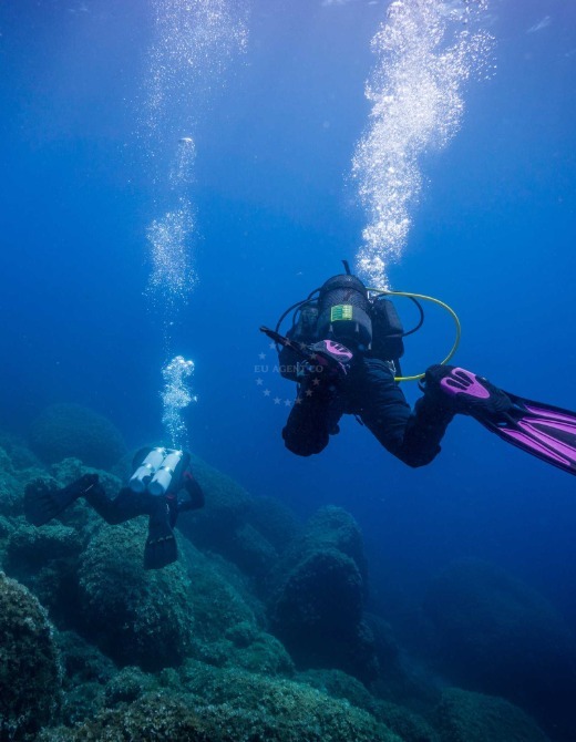 Diving, island of Hvar
