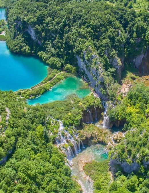 National park Plitvice Lakes