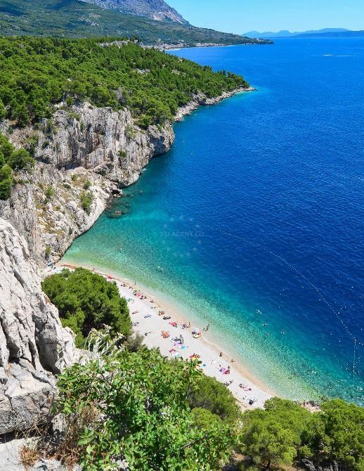 beach Nugal, Makarska