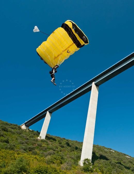 base jumping Croatia