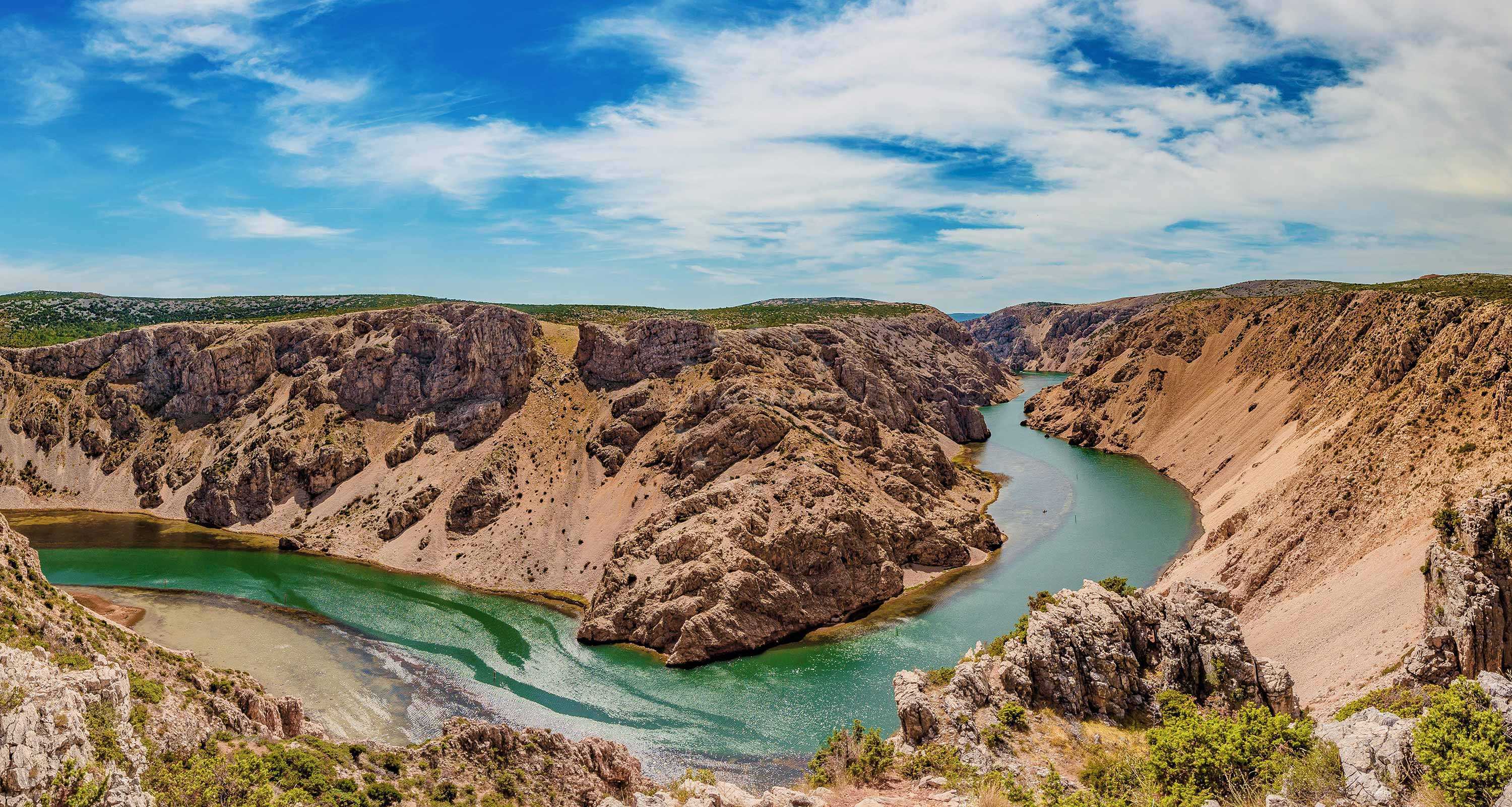Zrmanja River canyon