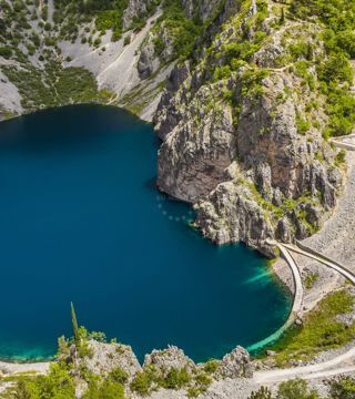 Blue Lake (Modro jezero) , Imotski