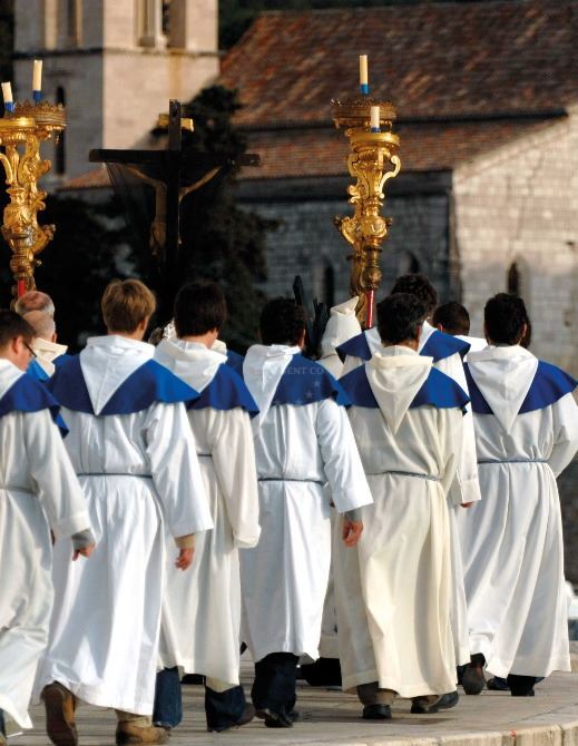 Procession "Za Križen" (Following the Cross) on the Island of Hvar