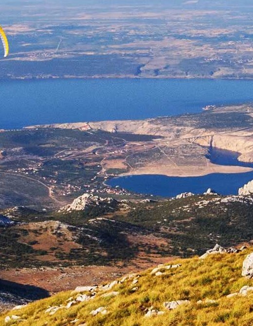 Paragliding on Velebit