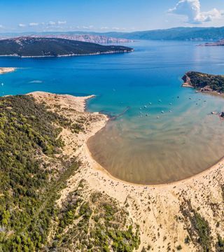 Beach Sahara, Rab