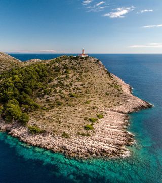 Lighthouse Cape Struga, Lastovo