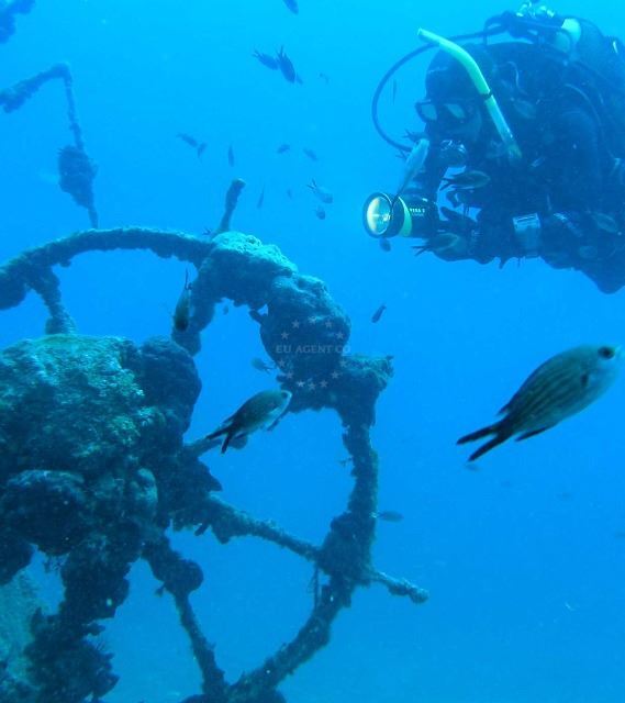 The diver, Adriatic Sea