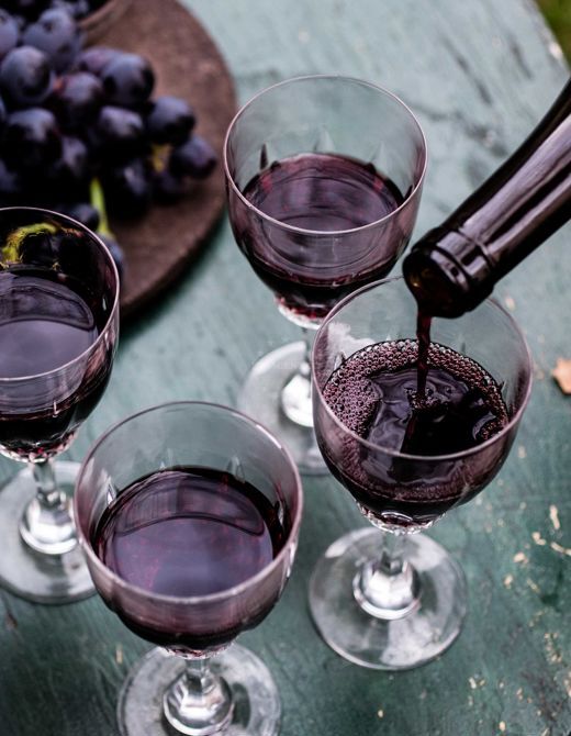 Red wine