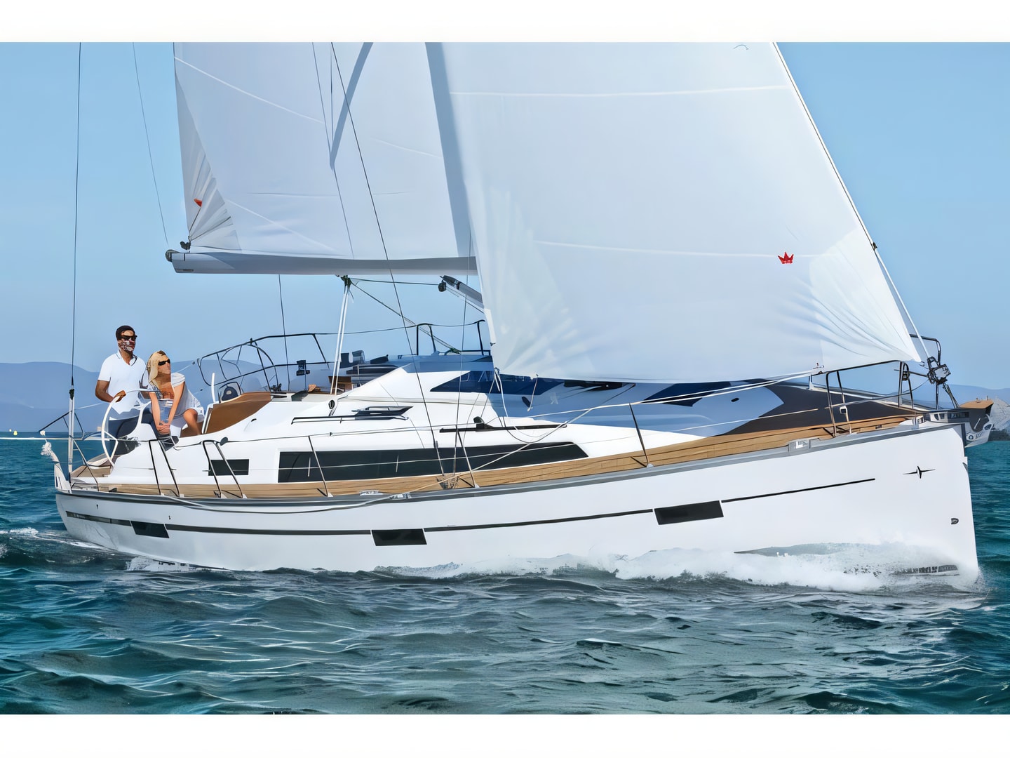Bavaria Cruiser 37 sailing yacht for charter from Pula / Trget Port Istria / Kvarner sailing area Croatia