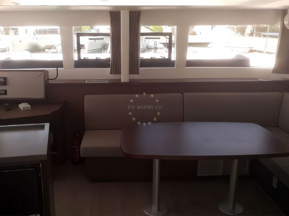 Interior of Lagoon 450 F catamaran with 6 cabins Croatia yacht charter