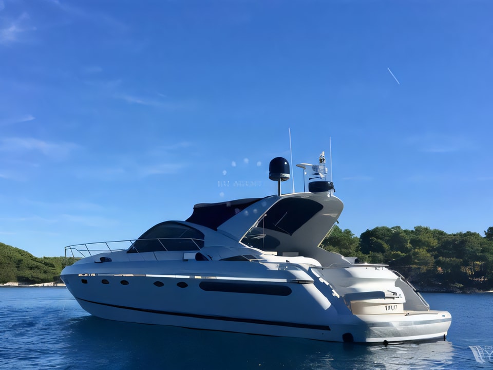 Fairline Targa 48 motor boat for charter from Podstrana / Marina Lav Split sailing area Croatia