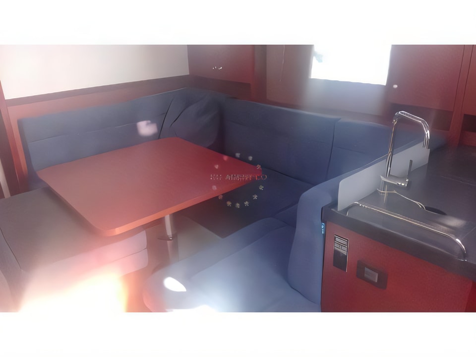 Interior of Hanse 455 sail boat with 4 cabins Croatia yacht charter