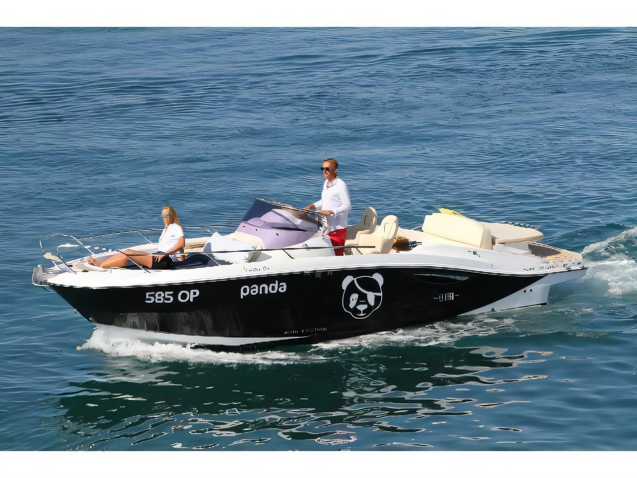 Exterior overview of Sessa Key Largo 24 motor boat for charter from Biograd Marina Kornati in the Kornati sailing area Croatia