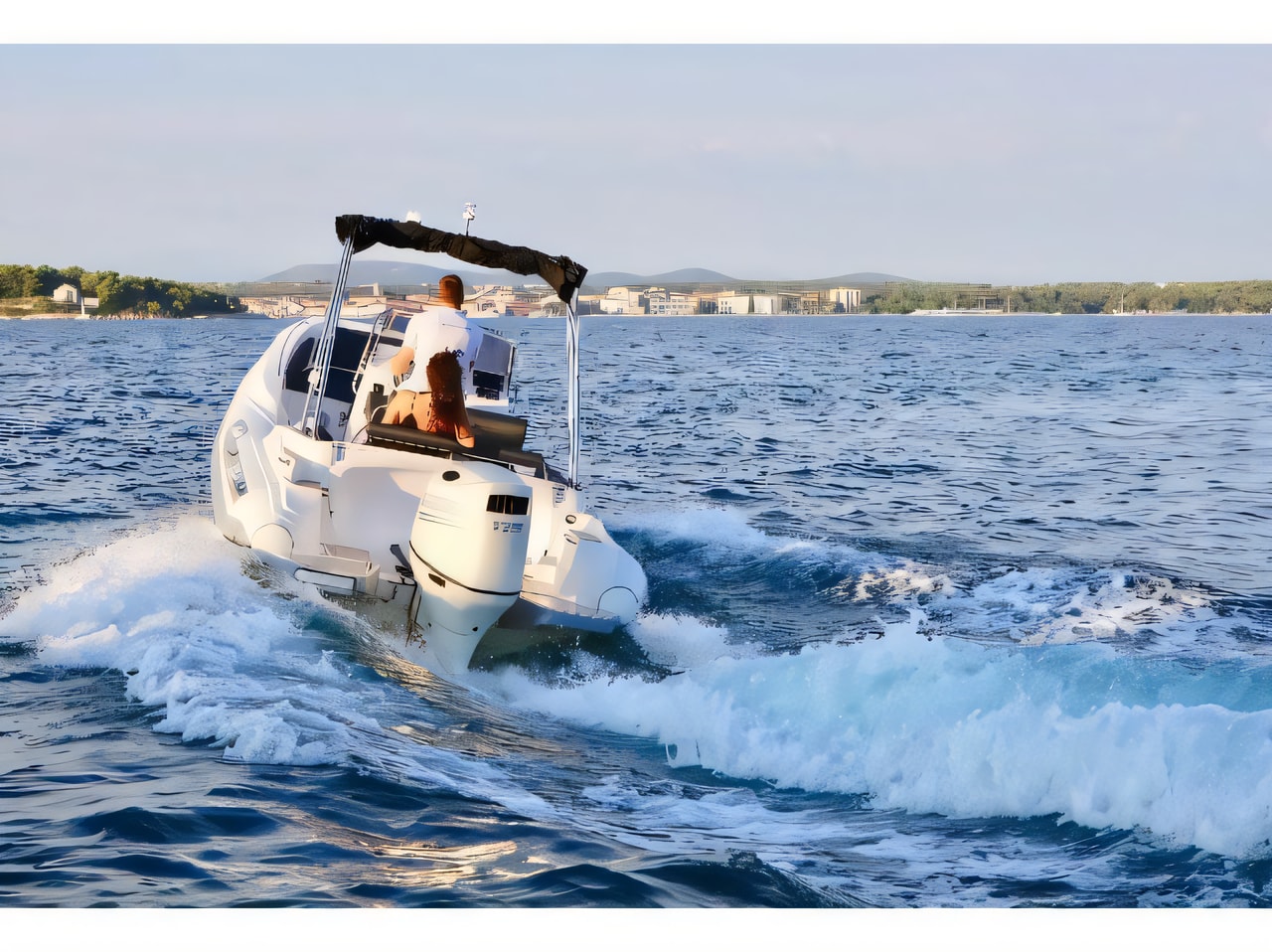 Interior of Zar 65 CL-Clasic Luxury motor boat with 0 cabins Croatia yacht charter