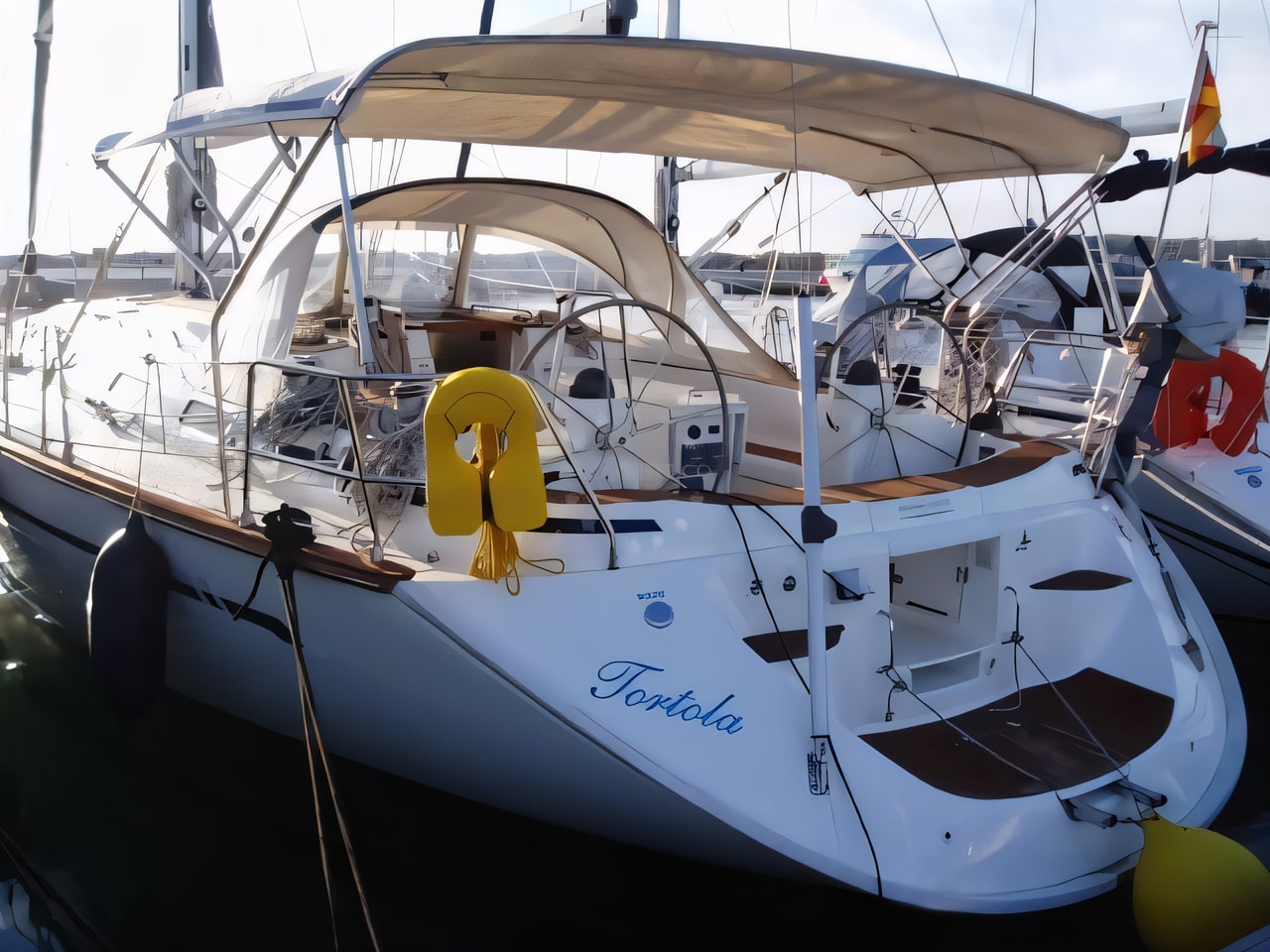 Bavaria 49 sailing yacht for charter from Porec / Marina Funtana Istria / Kvarner sailing area Croatia