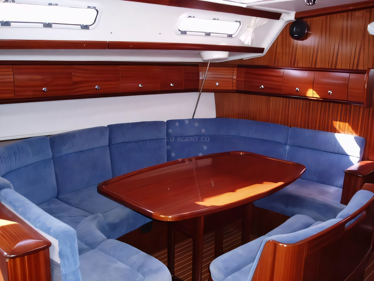 Bavaria 49 yacht layout 5 cabins Croatia charter