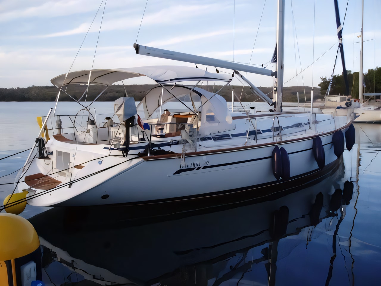 Bavaria 49 sailing yacht for charter from Porec / Marina Funtana Istria / Kvarner sailing area Croatia