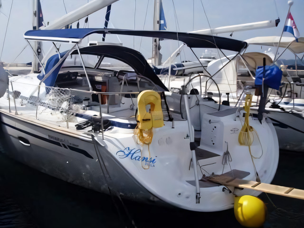 Bavaria 46 Cruiser-4 yacht interior layout Croatia