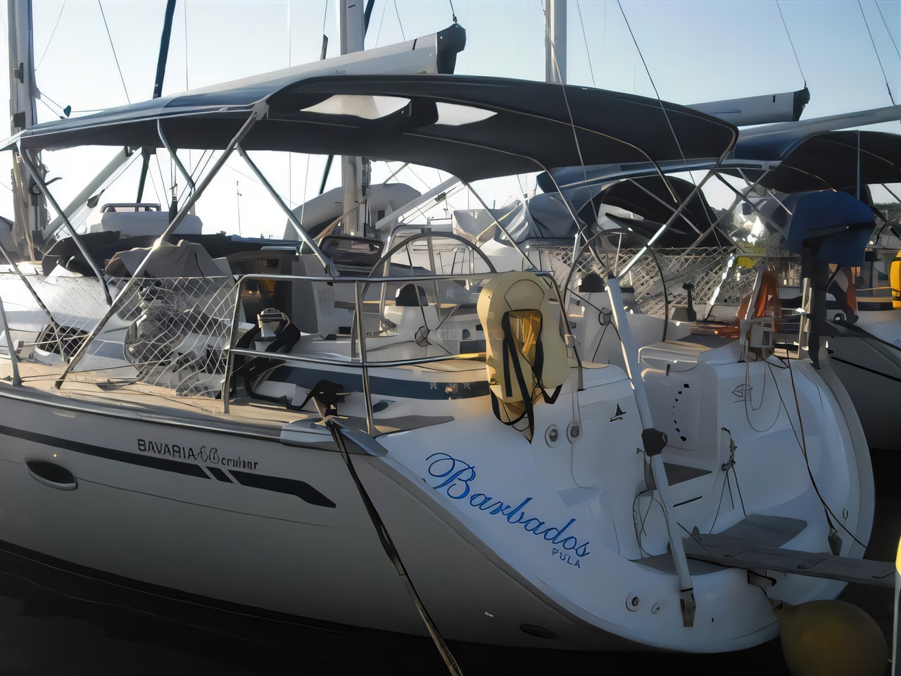 Bavaria 46 Cruiser-3 sailing yacht for charter from Porec / Marina Funtana Istria / Kvarner sailing area Croatia