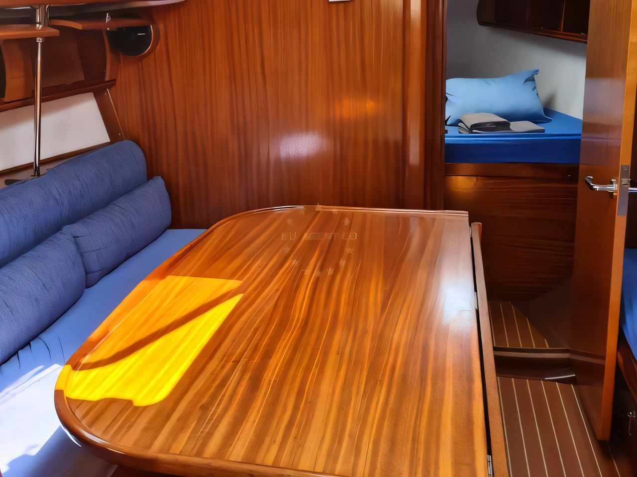 Bavaria 46 Cruiser-3 yacht layout 3 cabins Croatia charter