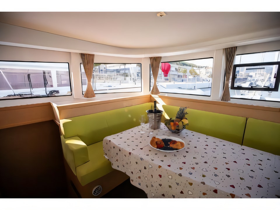 Lagoon 42 year build 2018 equipped with generator, water maker, bow thruster yacht photo Croatia charter
