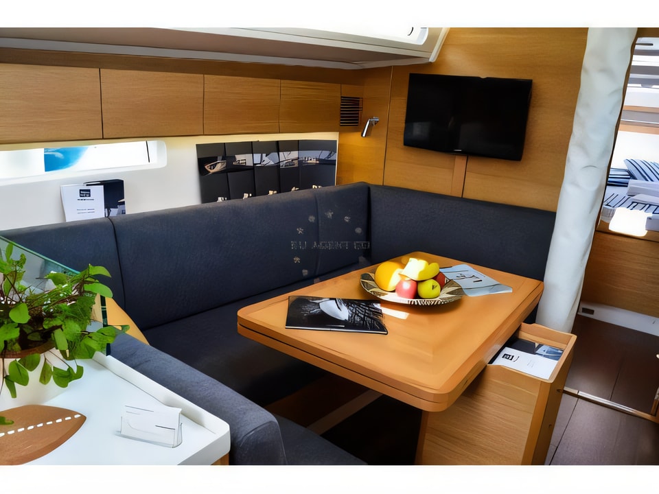 Interior of X-Yacht 4-3 sail boat with 3 cabins Croatia yacht charter