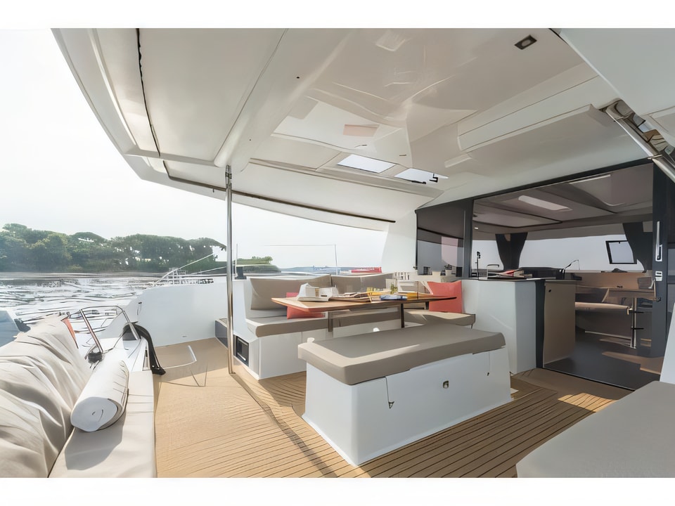 Helia 44 (4 cabs) catamaran for charter in Slano / ACI Marina Slano, Croatia