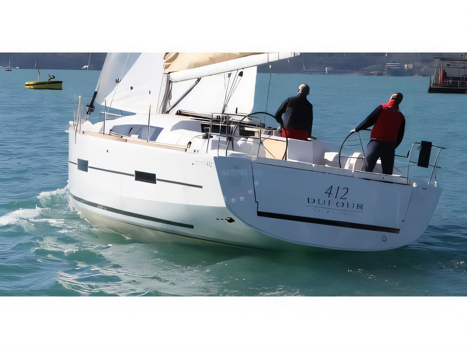 Dufour 412 GL sailing yacht for charter from Sukosan / Marina D-Marin Dalmacija Zadar sailing area Croatia