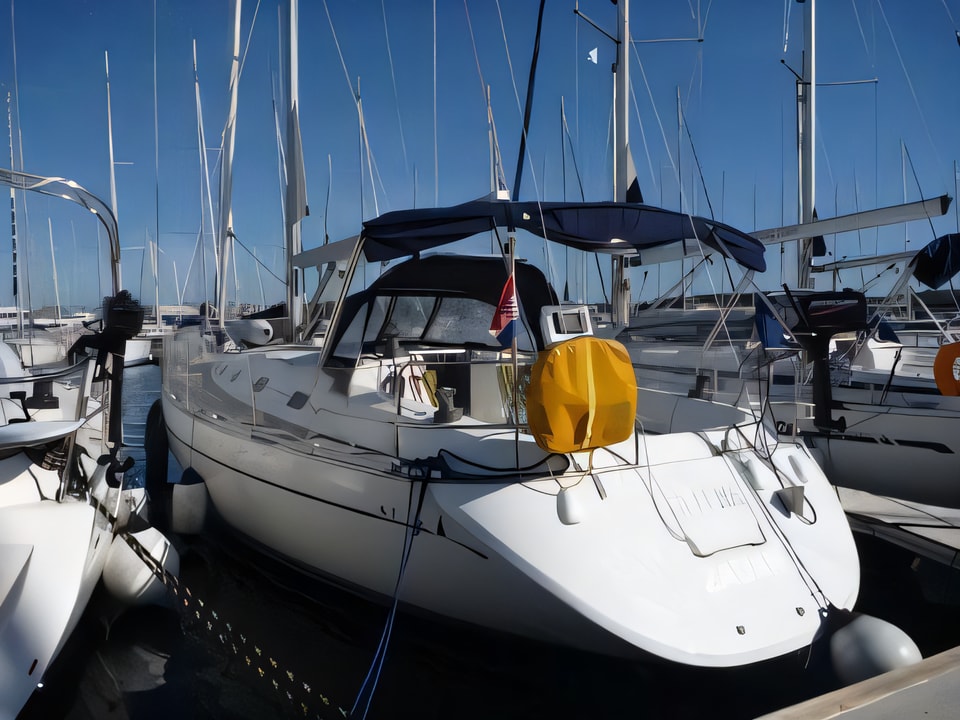 Harmony 47 sailing yacht for charter from Sukosan / Marina D-Marin Dalmacija Zadar sailing area Croatia