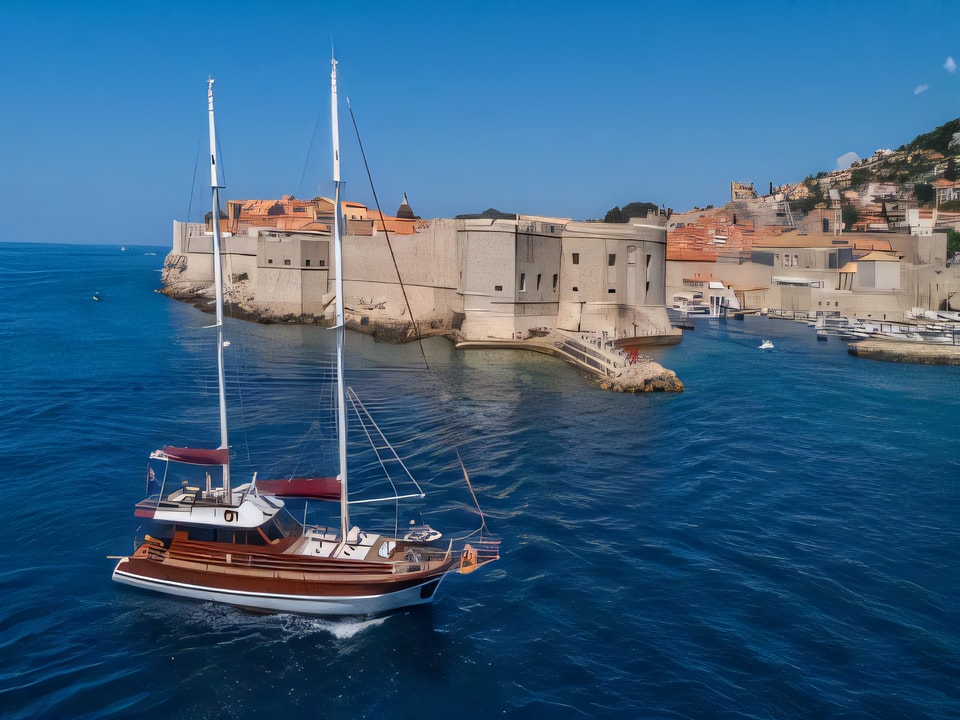 ADRIATIC HOLIDAY gulet for charter from Dubrovnik / Port Dubrovnik Dubrovnik / Montenegro sailing area Croatia