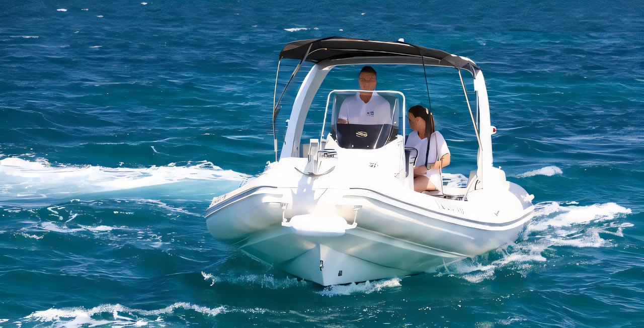 Interior of Nuova Jolly Prince 23 motor boat with 0 cabins Croatia yacht charter