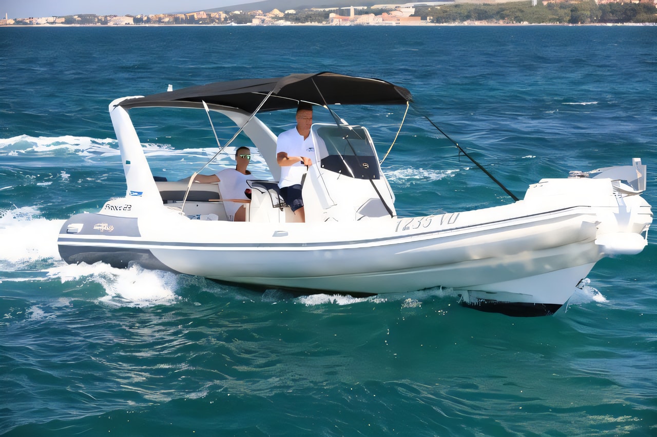 Layout of Nuova Jolly Prince 23 motor boat with 0 cabins Croatia yacht charter