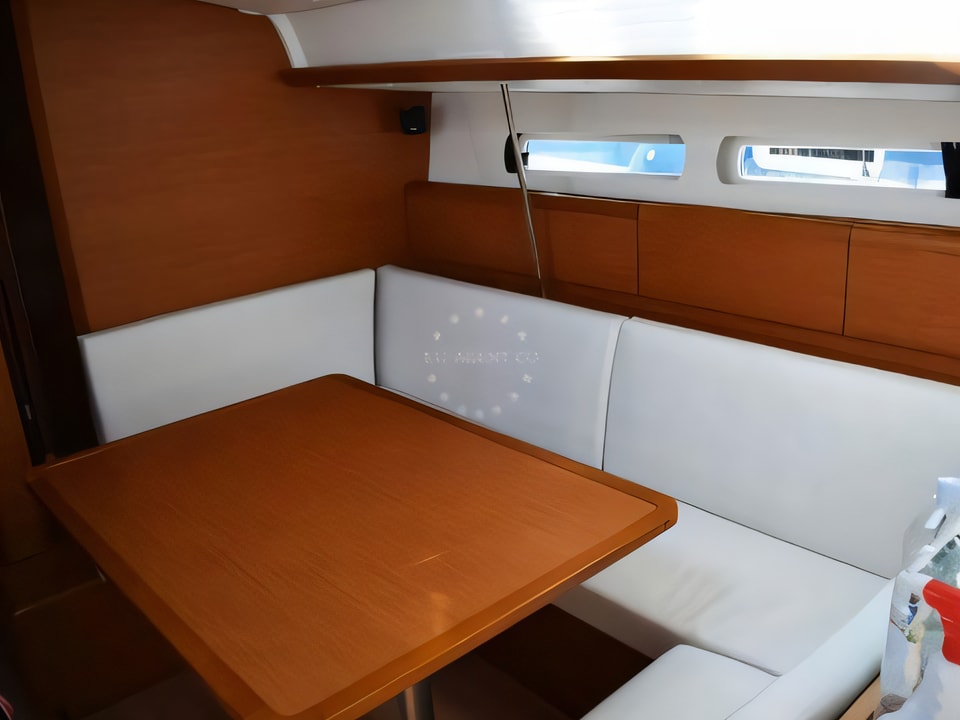 Interior of Sun Odyssey 449 sail boat with 4 cabins Croatia yacht charter