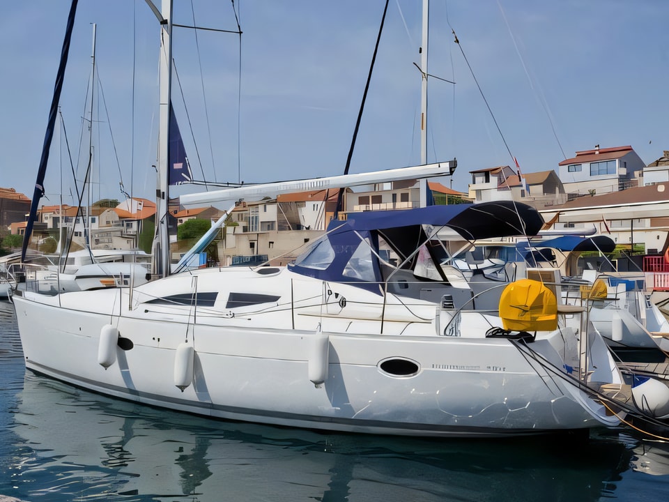 Elan 384 Impression sailing yacht for charter from Sibenik / Marina Mandalina Sibenik sailing area Croatia