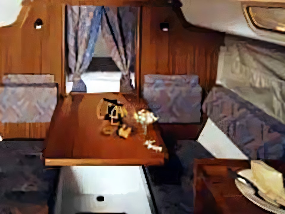Interior of Elan Express sail boat with 1 cabins Croatia yacht charter