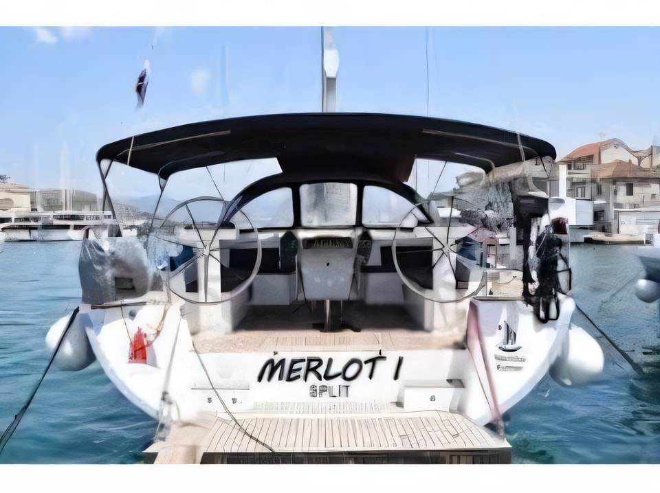 Exterior overview of D&D Kufner 54.2 sail boat for charter from Trogir ACI Marina in the Split sailing area Croatia