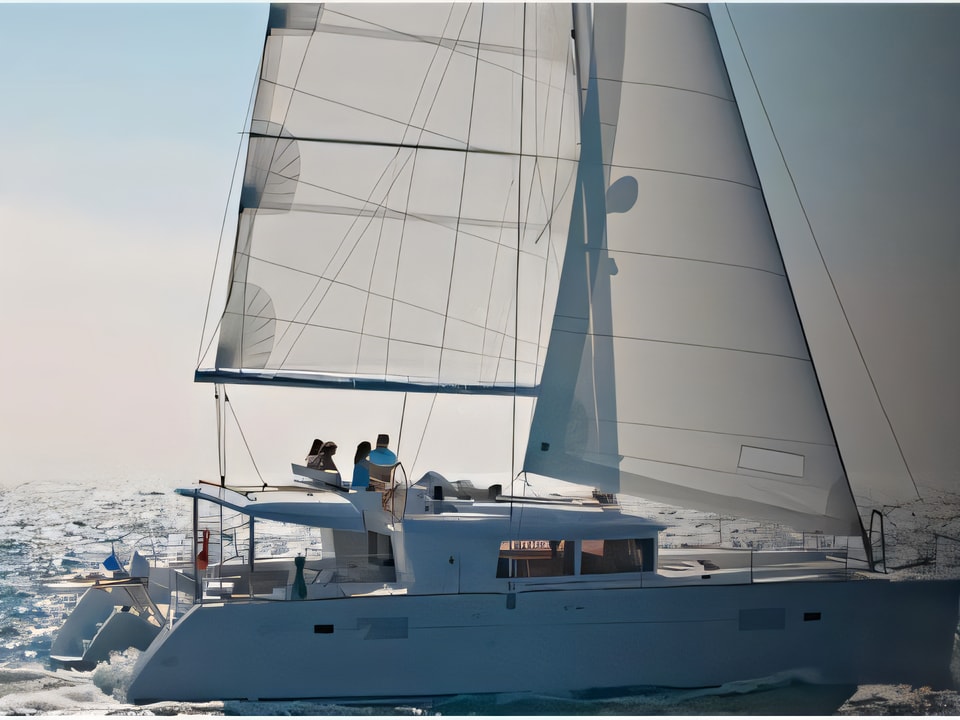 Lagoon 450 Flybridge catamaran for charter from Zadar / Marina Zadar Zadar sailing area Croatia