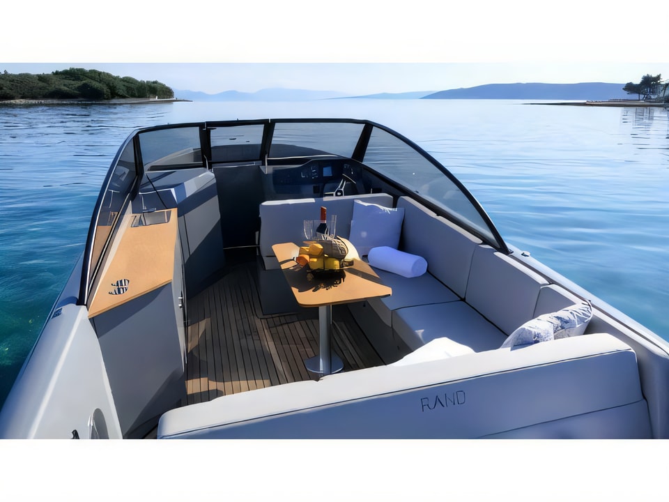 Interior of Supreme 27 p motor boat with 0 cabins Croatia yacht charter