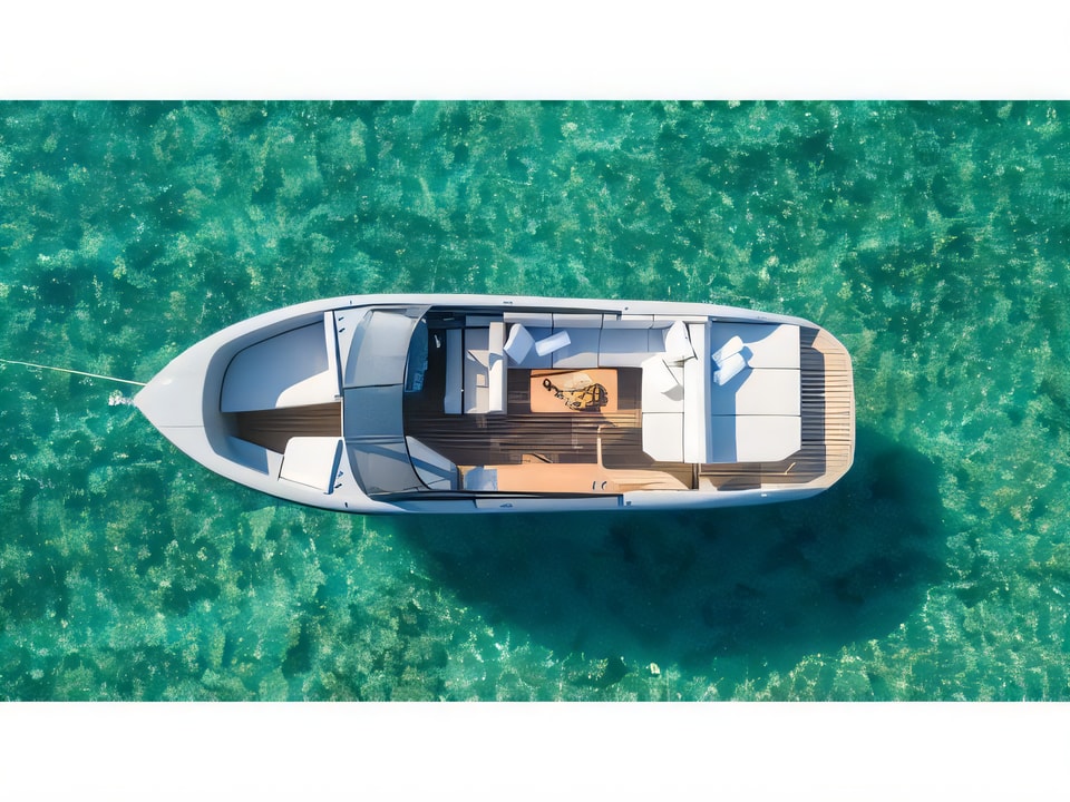 Layout of Supreme 27 p motor boat with 0 cabins Croatia yacht charter