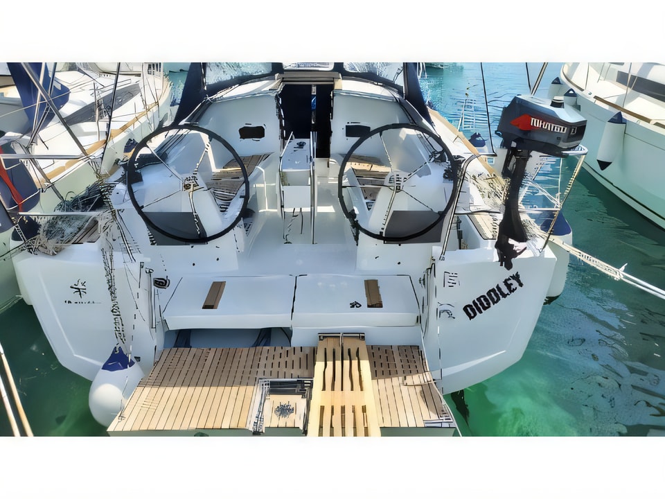 Sun Odyssey 349 sailing yacht for charter from Vodice / ACI Marina Vodice Sibenik sailing area Croatia