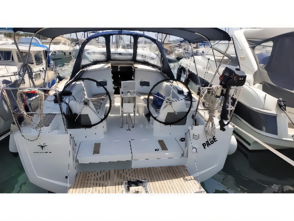 Sun Odyssey 349 sailing yacht for charter from Vodice / ACI Marina Vodice Sibenik sailing area Croatia