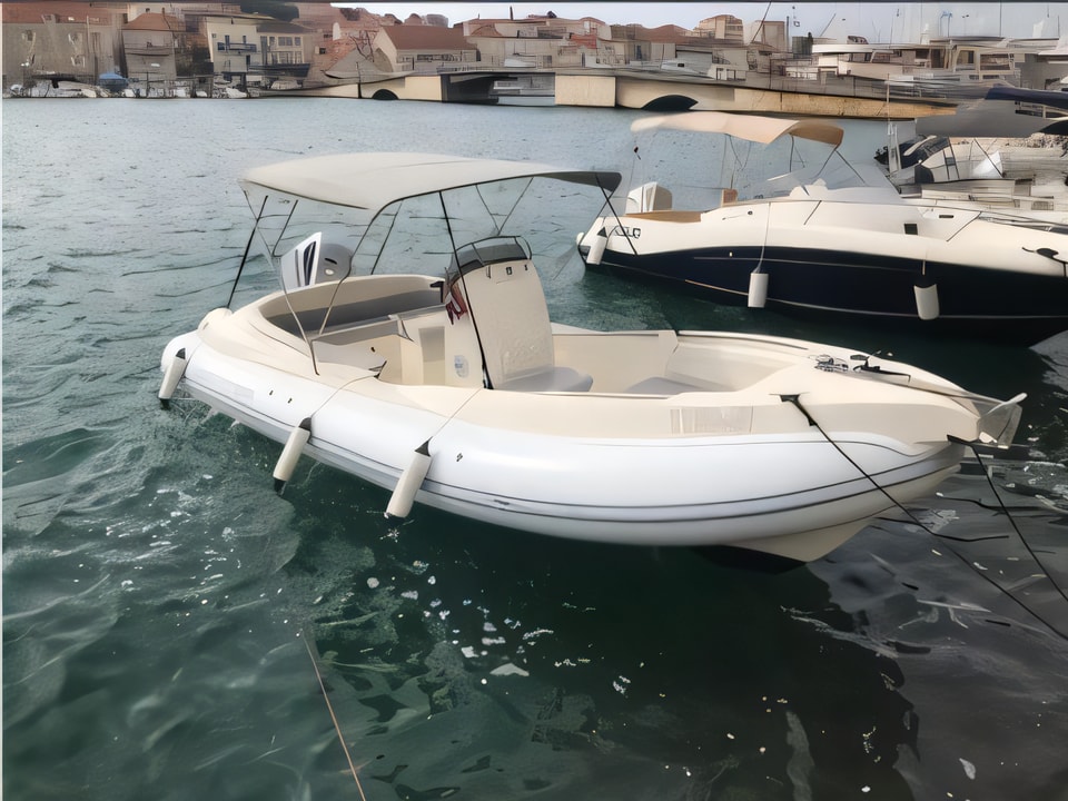 Interior of Scanner 710 motor boat with 0 cabins Croatia yacht charter