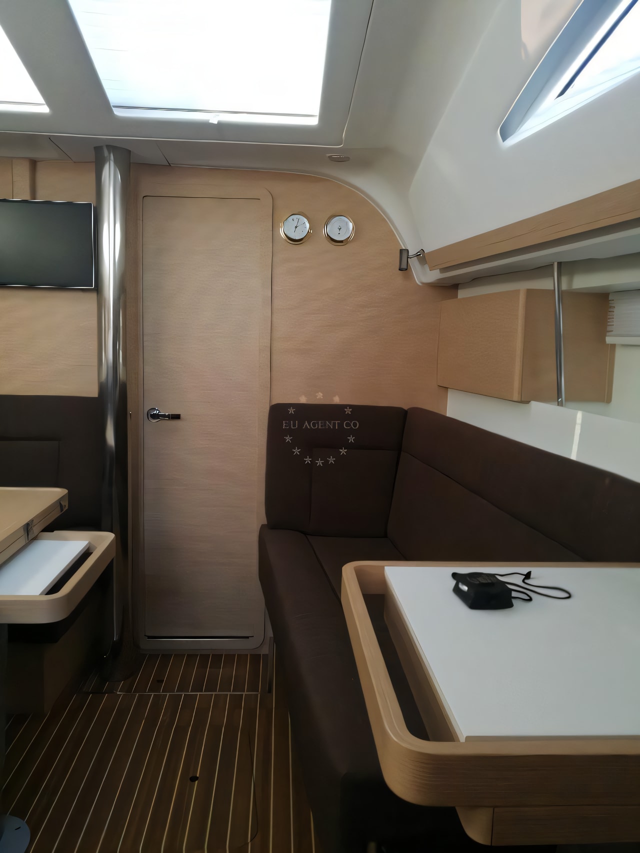 Interior of Elan 45 Impression sail boat with 4 cabins Croatia yacht charter