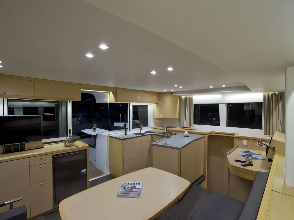 Lagoon 450 Flybridge yacht photo Croatia charter
