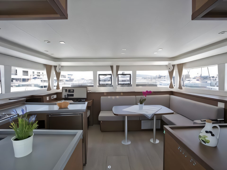 Lagoon 450 Flybridge yacht photo Croatia charter