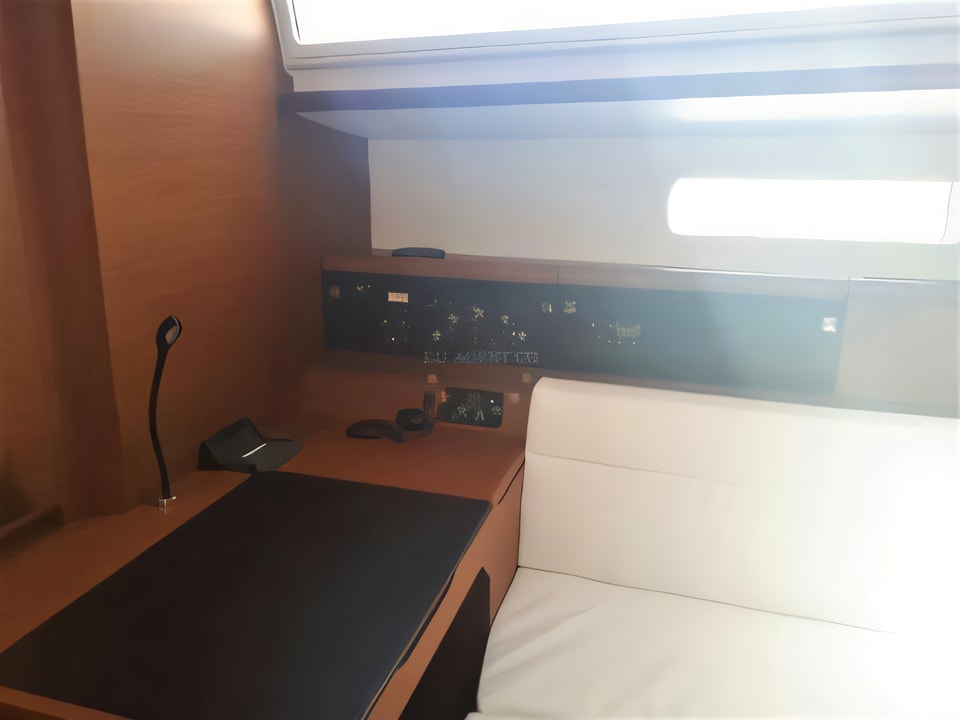 Interior of Sun Odyssey 519 sail boat with 5 cabins Croatia yacht charter