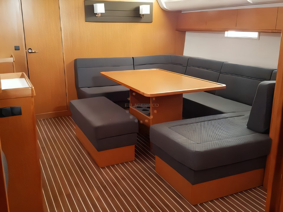 Interior of Bavaria Cruiser 51 sail boat with 5 cabins Croatia yacht charter