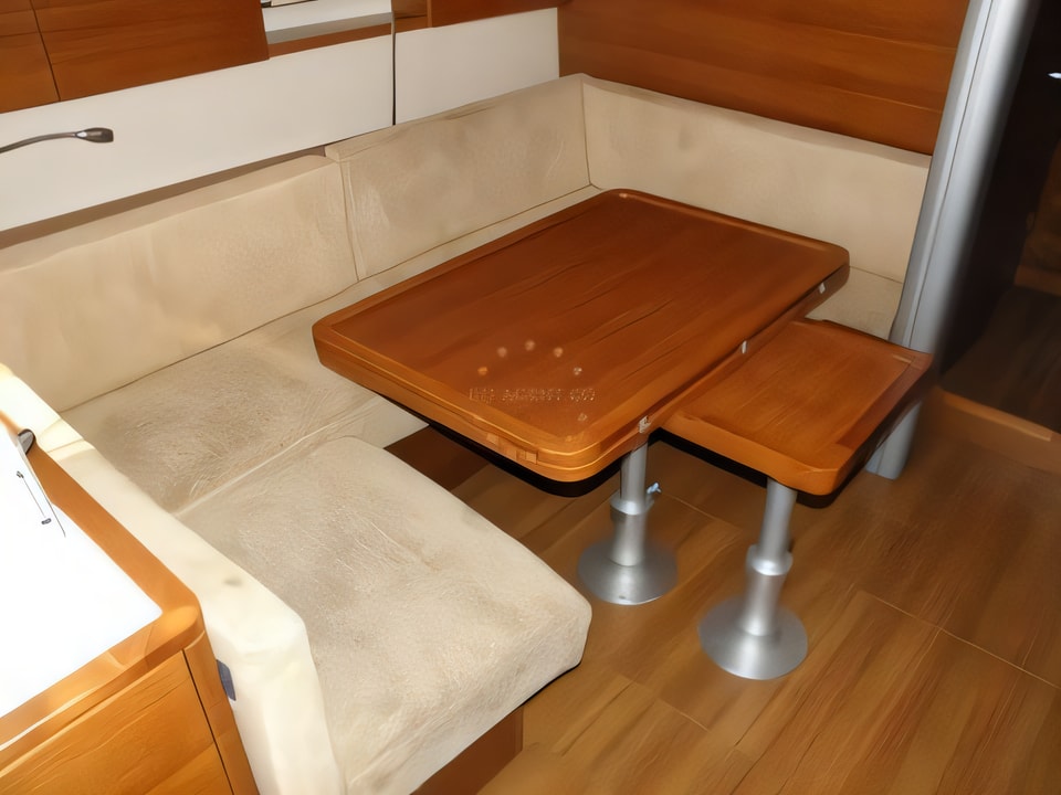Interior of Salona 44 sail boat with 4 cabins Croatia yacht charter