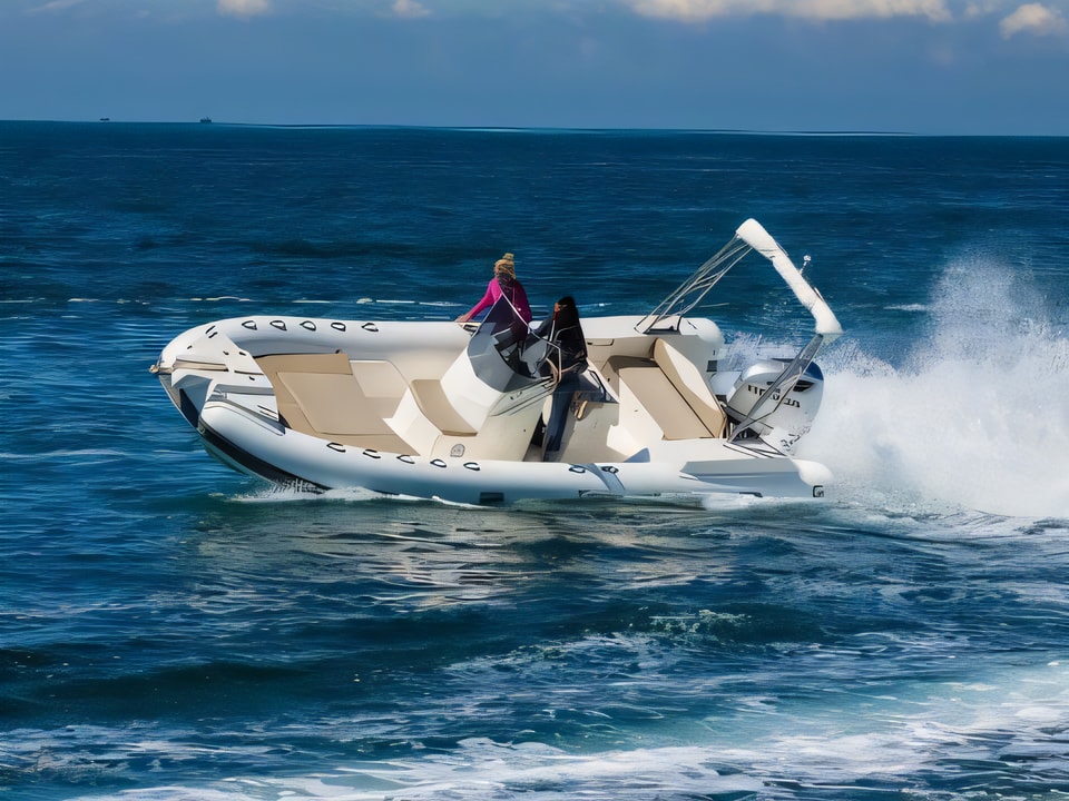 Layout of TEMPEST 700 + Honda 250 motor boat with 0 cabins Croatia yacht charter